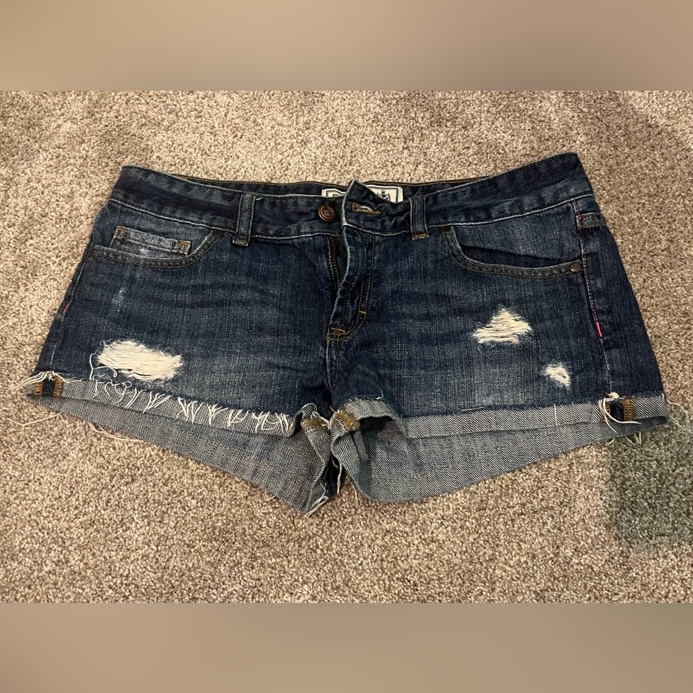 SOLD PINK Victoria’s Secret Denim Blue Shorts